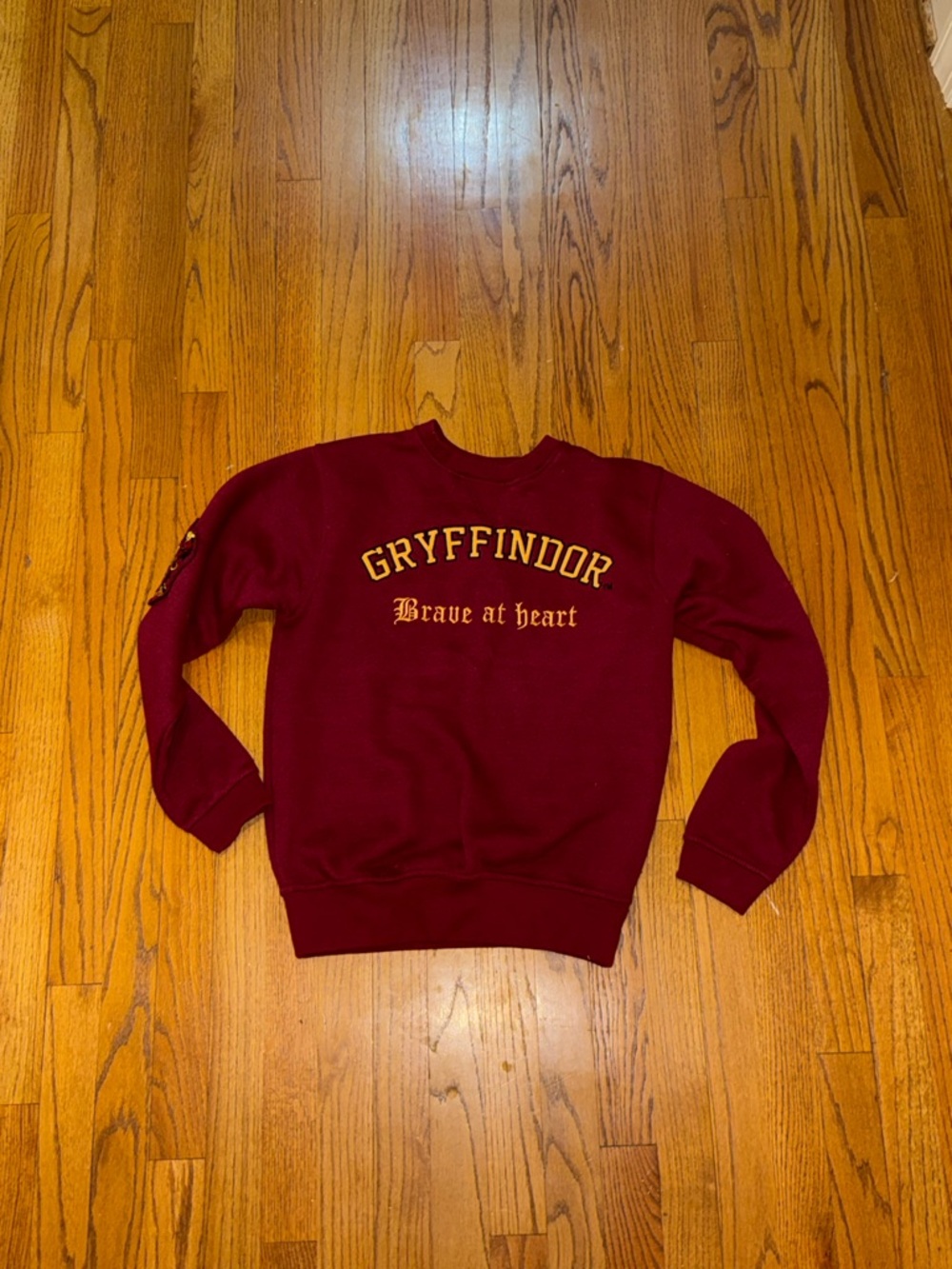 Gryffindor Maroon Crewneck Sweater - Brave at Heart